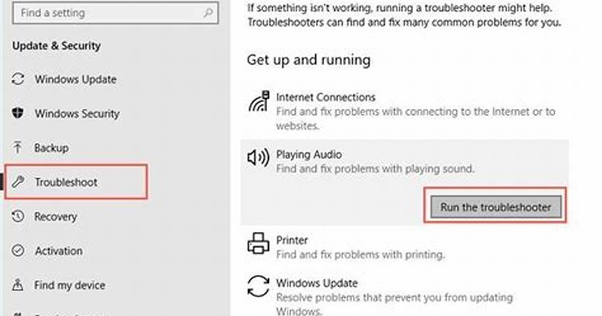 Why Is My Audio Not Working?