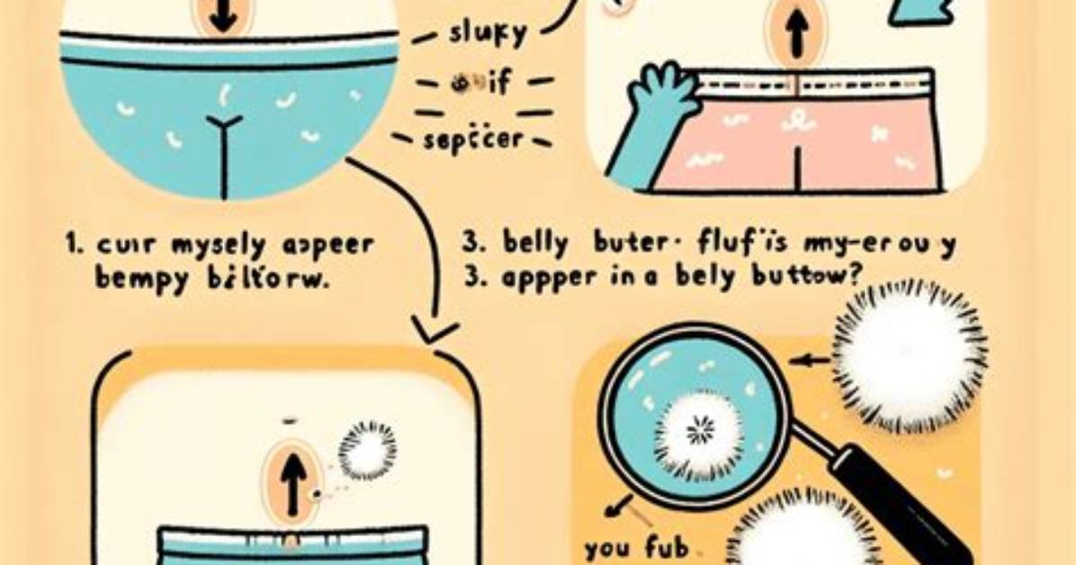Why Is My Belly Button Lint Always Blue?