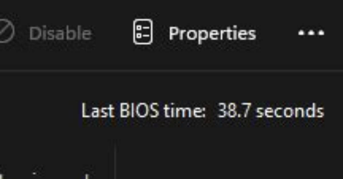 Why Is My Bios Time So High?