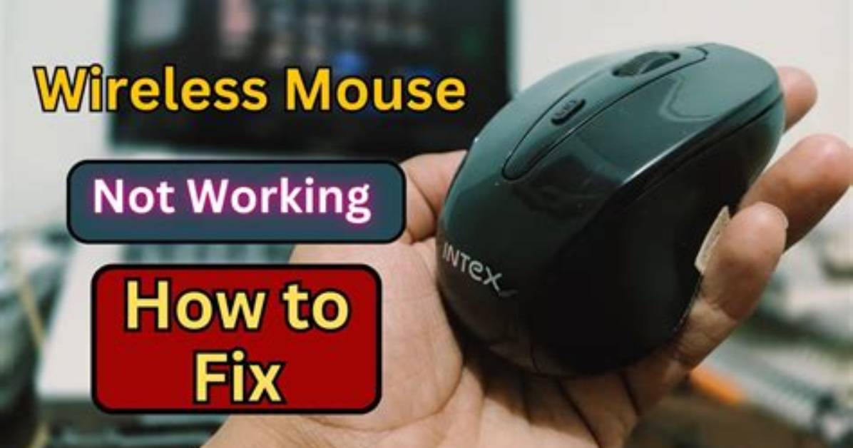 Why Is My Wireless Mouse Not Working Windows 10?