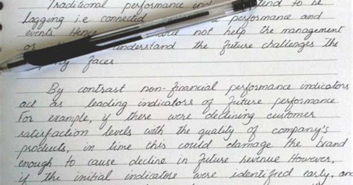 Why Is Penmanship Important?