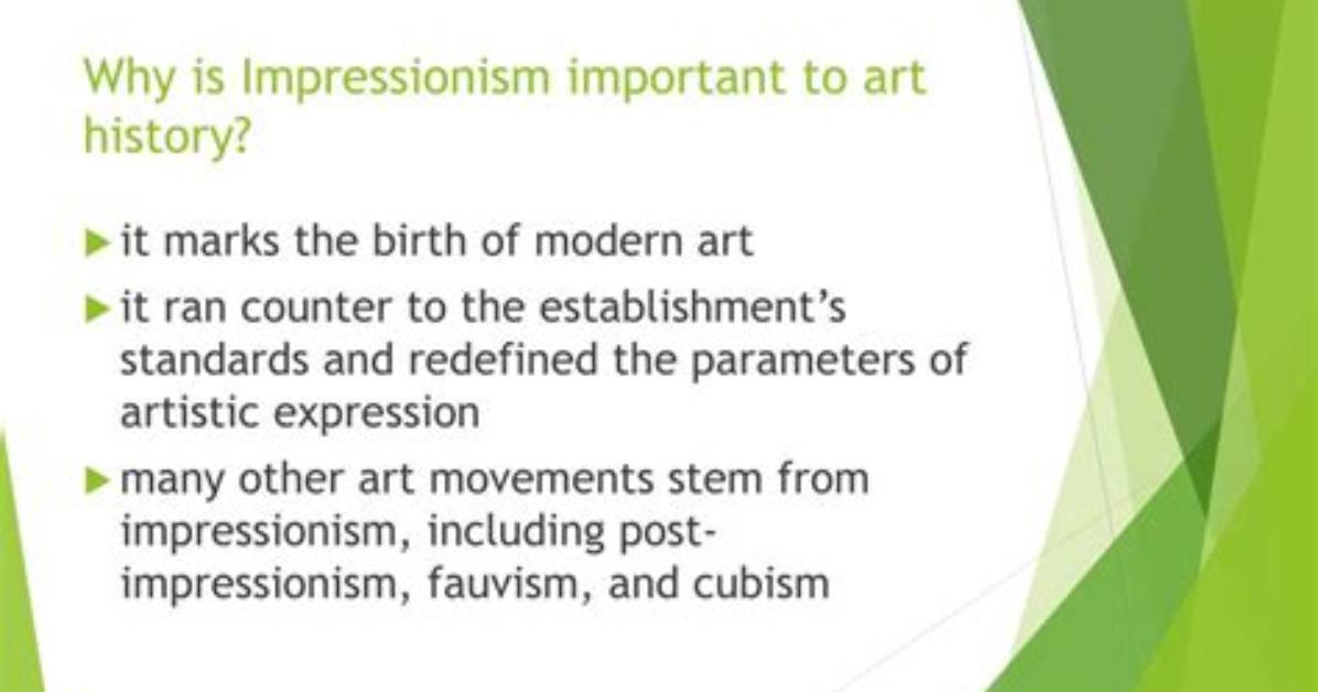Why Is Post Impressionism Important?