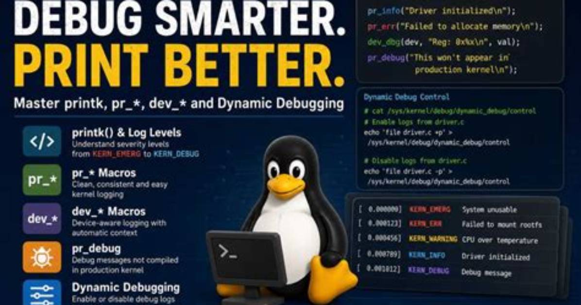 Why Is Pr_Debug of the Linux Kernel Not Giving Any Output?