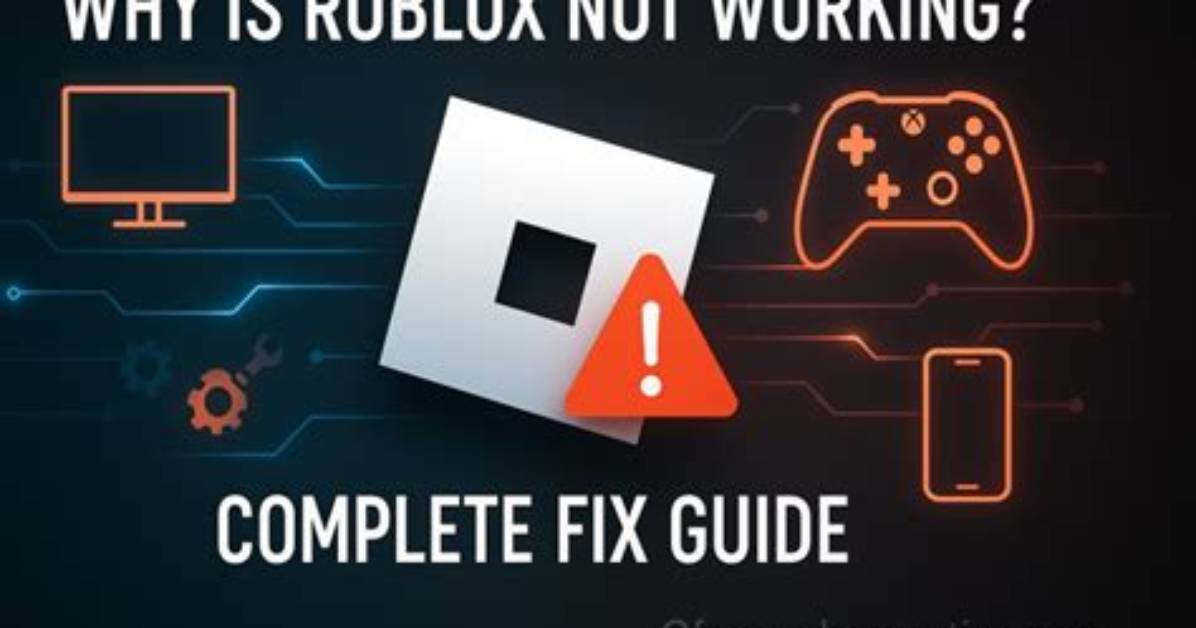 Why Is Roblox Not Working October 30 2021