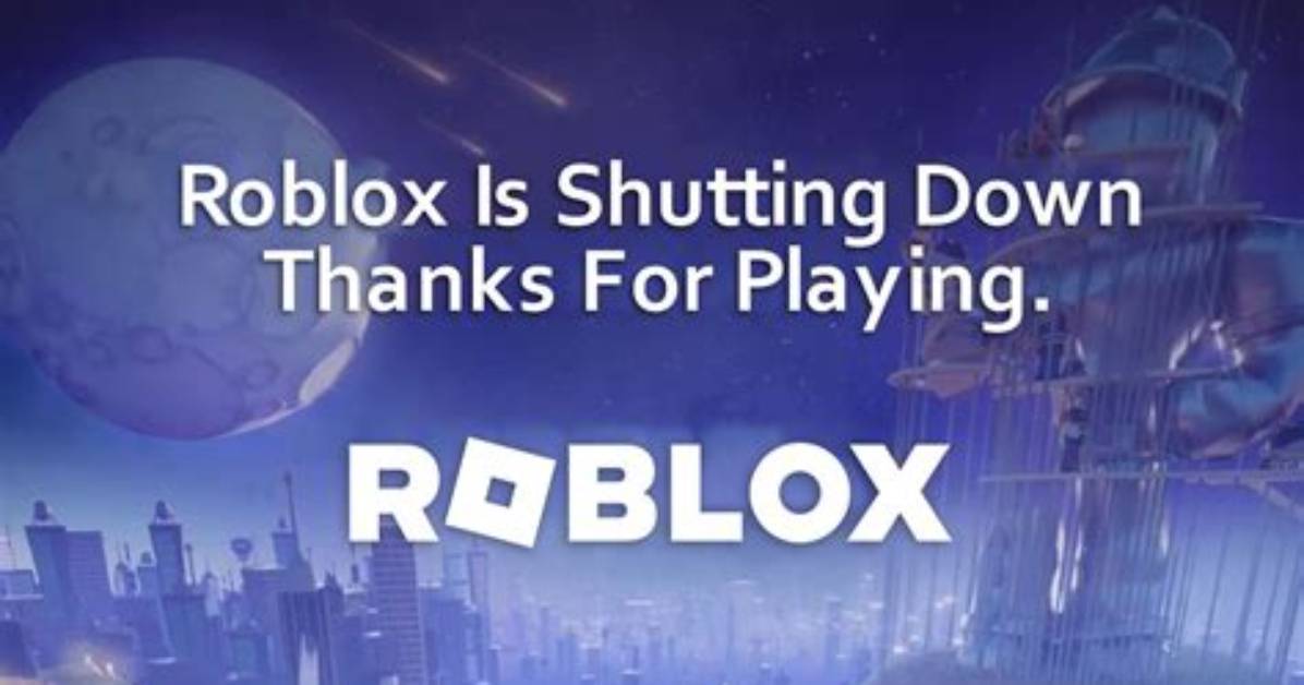 Why Is Roblox Shit Down