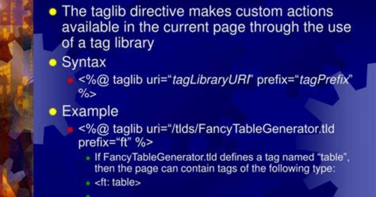 Why Is Taglib Used