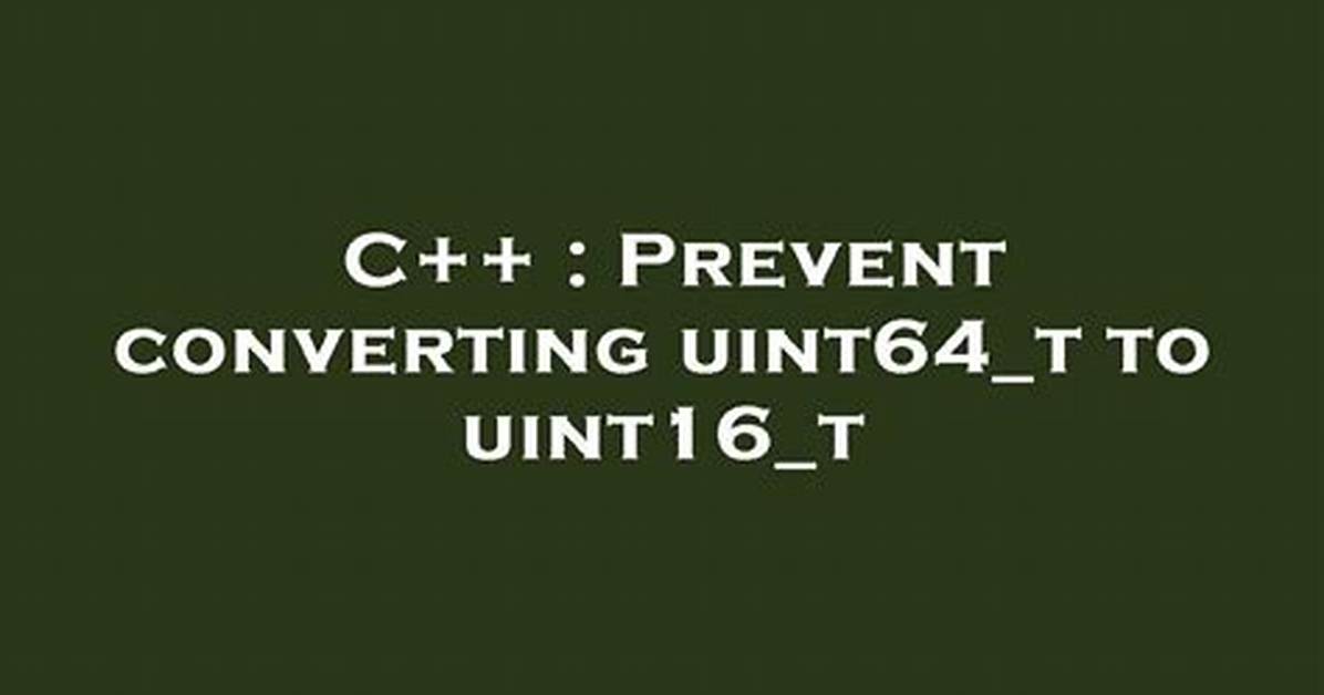Why Is the Format Specifier for Uint8_T and Uint16_T the Same (%U)? [Duplicate]