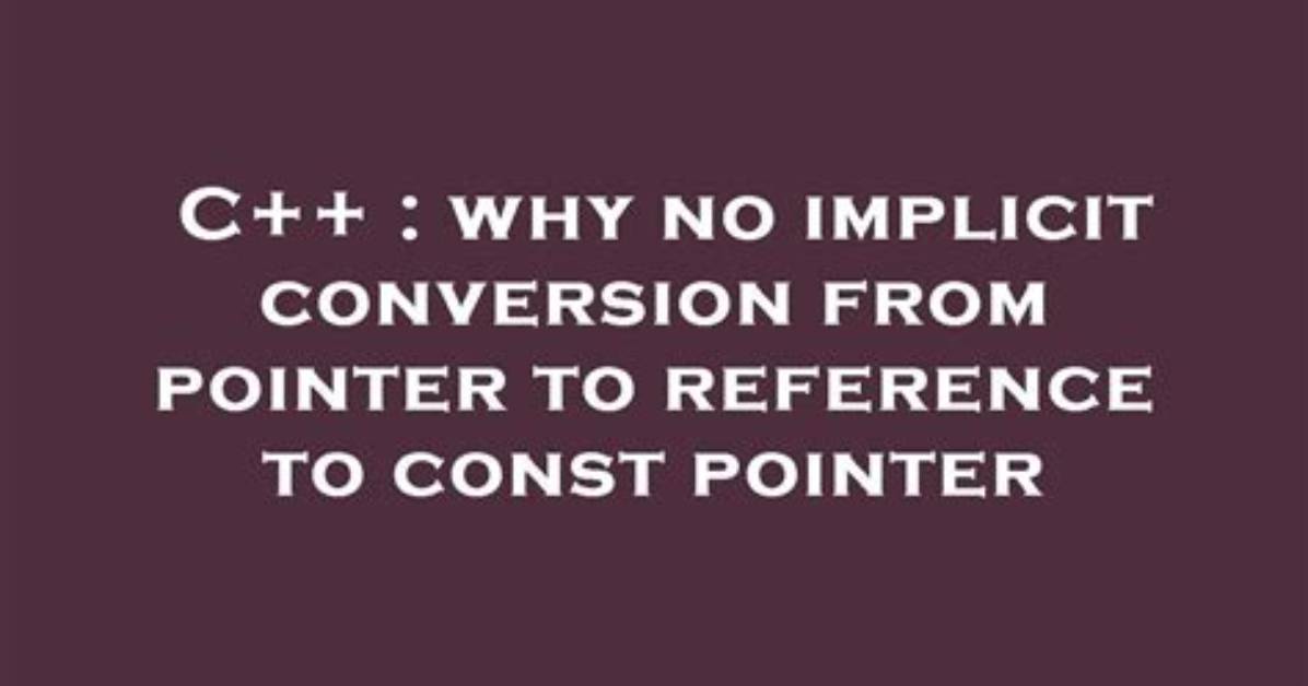 Why Is There No Implicit Conversion from Std: :String_View to Std: :String?