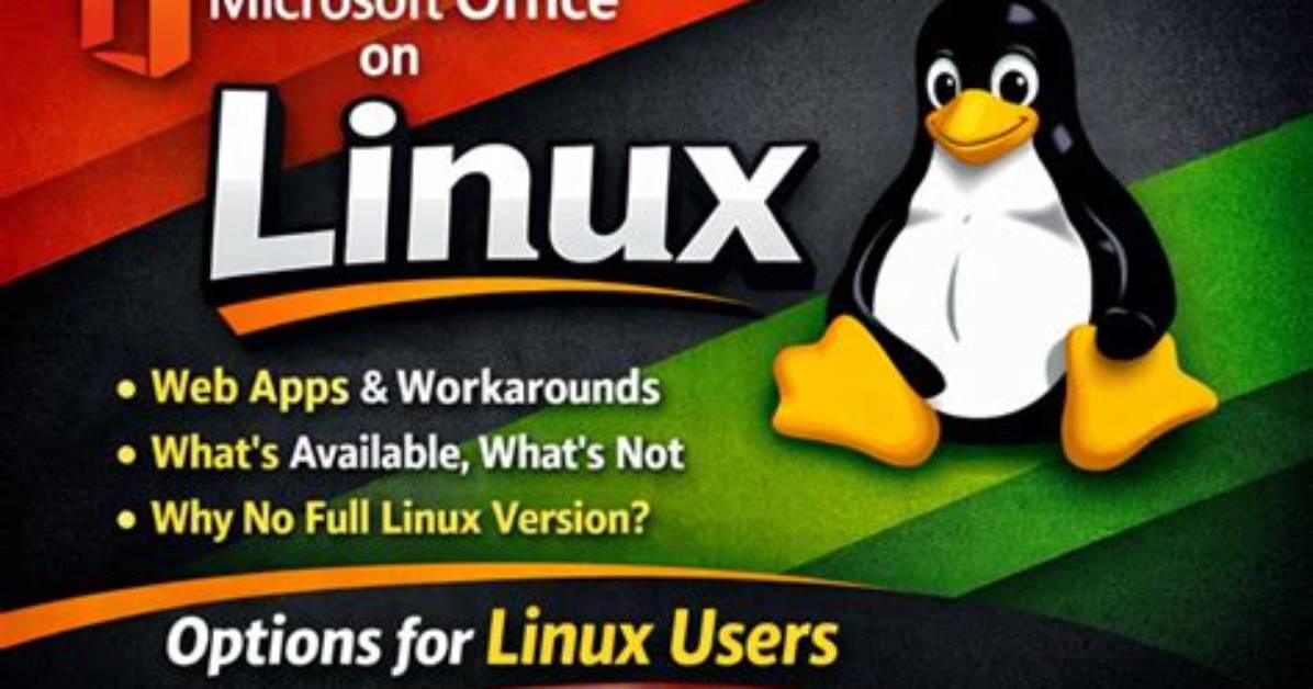 Why Is There No Office for Linux?