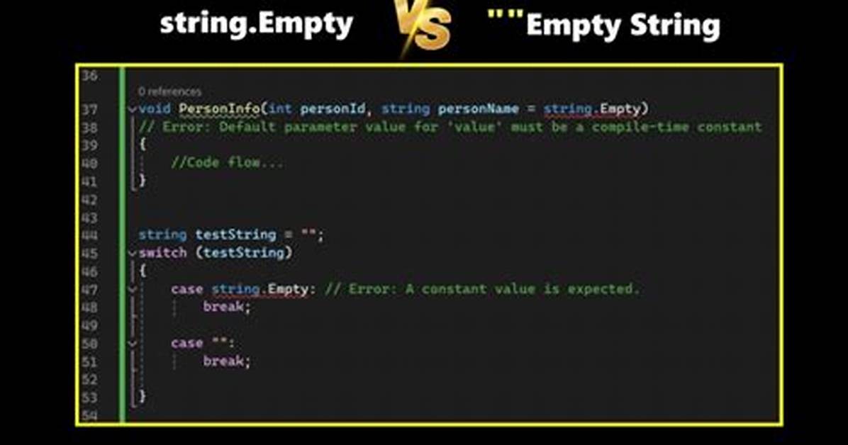 Why Is There No String. Empty in Java? [Closed]