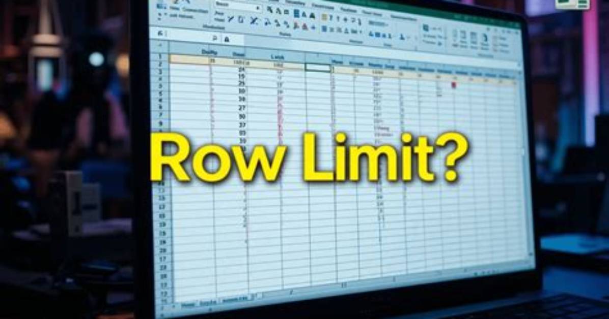 Why Is There Still a Row Limit in Microsoft Excel? [Closed]
