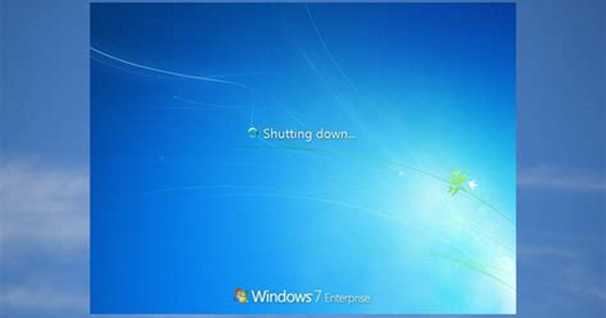 Why Is Windows 7 Shutting Down Randomly?