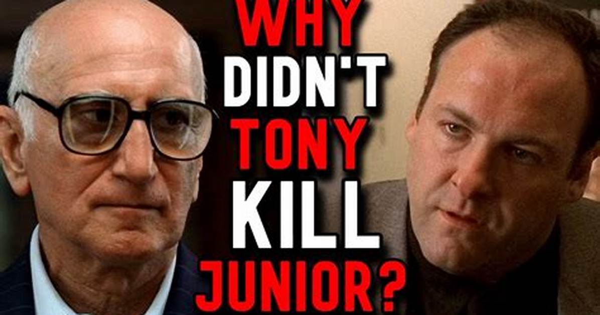 Why Junior Shot Tony?