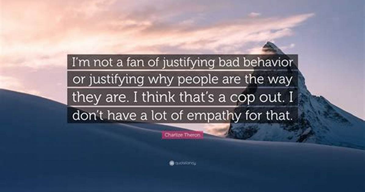Why Justifying Is Bad?