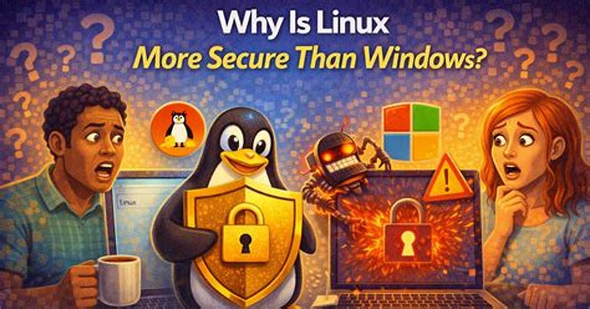 Why Linux Is More Secure Than Windows Quora?