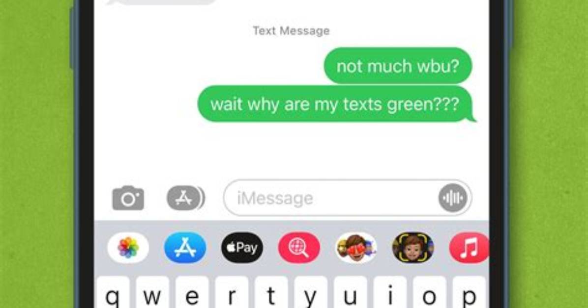 Why Messages Are Green?