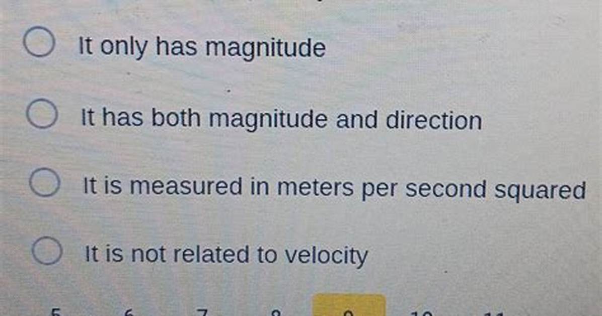 Why Momentum Is a Vector Quantity?