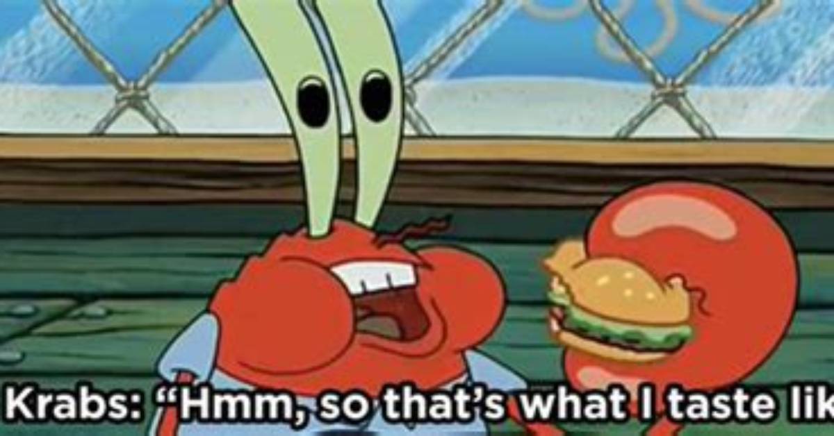 Why Mr Krabs Is a Cannibal?