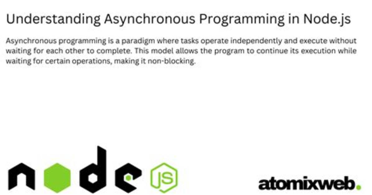 Why Node Js Is Asynchronous?