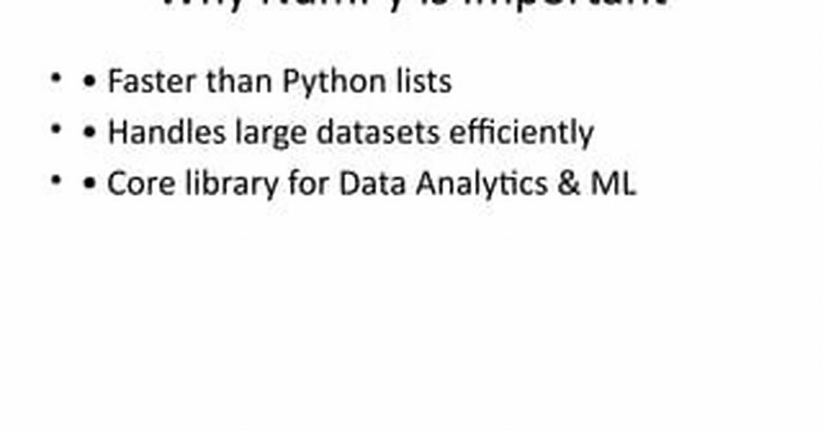 Why Numpy Is Faster Than Pandas?