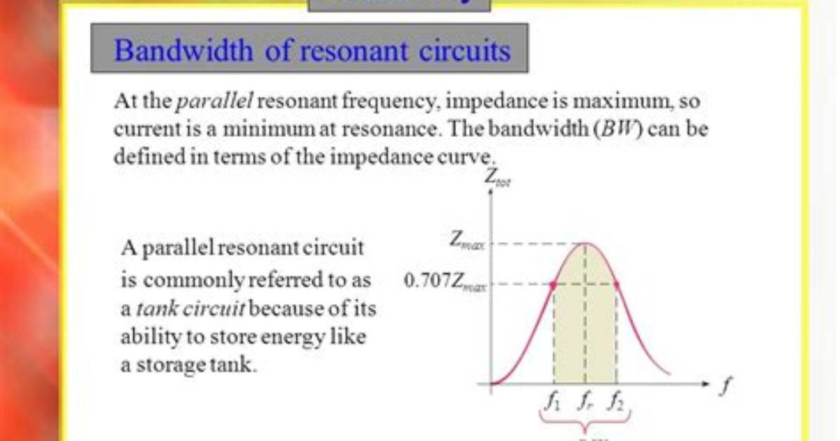 Why Parallel Resonant Circuit Is Called Rejector Circuit?