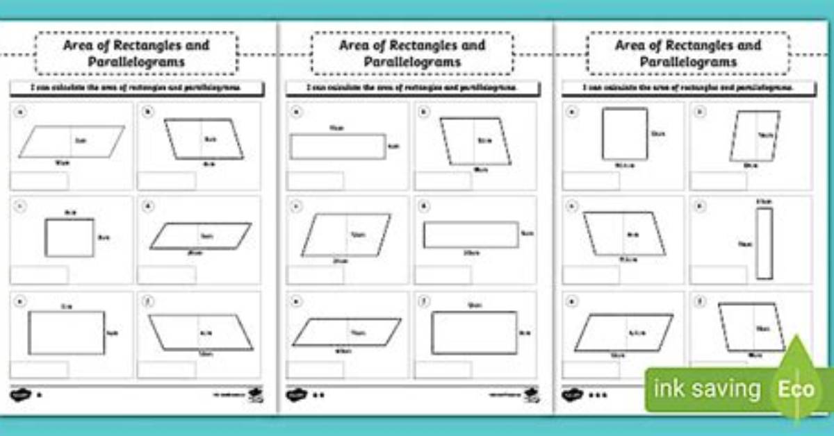 Why Parallelograms Are Rectangles?
