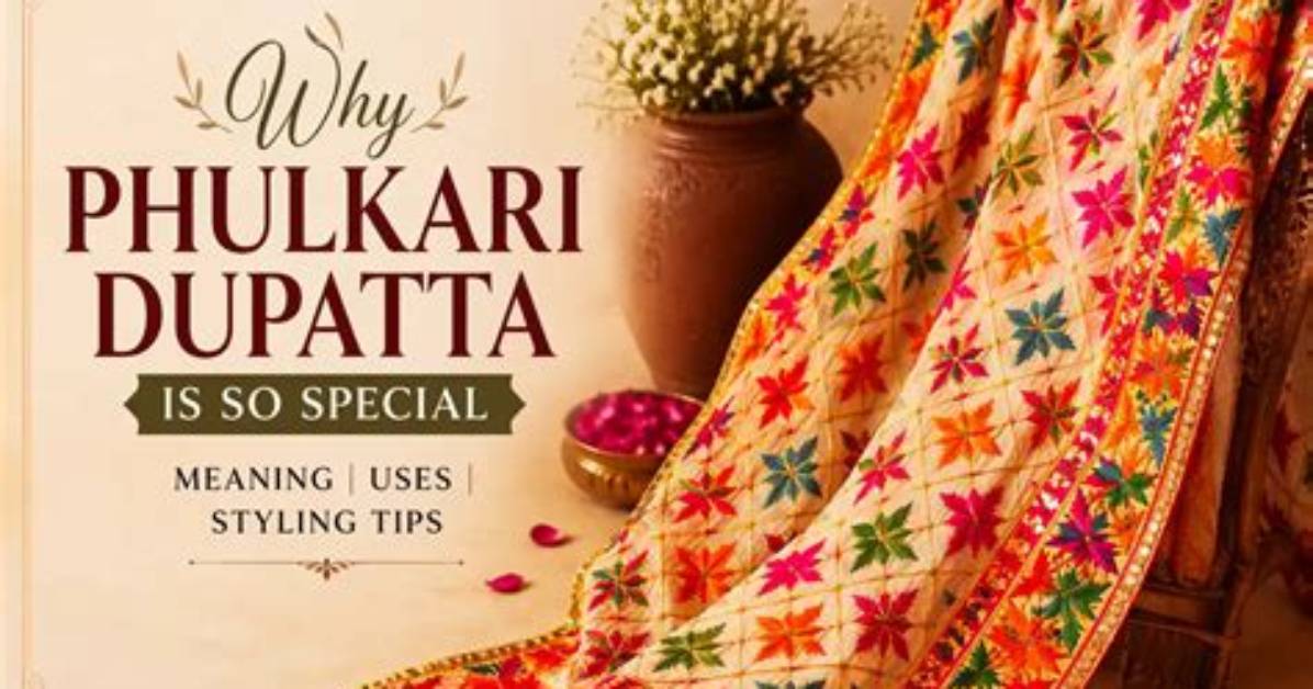 Why Phulkari Is Important?