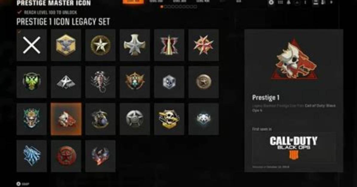 Why Prestige in Cod?