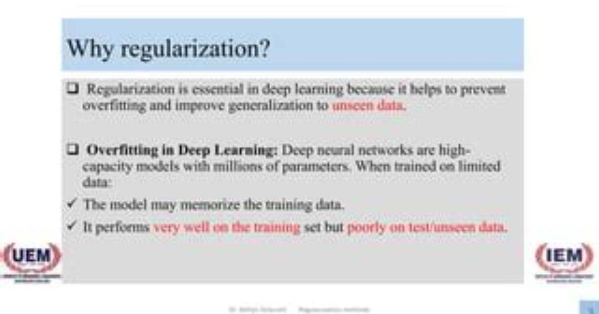 Why Regularization Is Good?