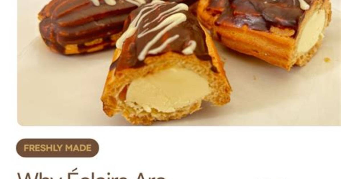 Why Should Eclairs Be Stored in the Fridge?