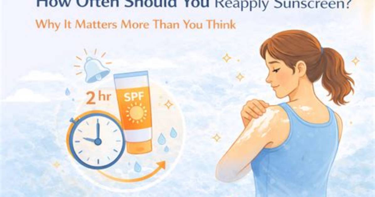 Why Should You Reapply Sunscreen?