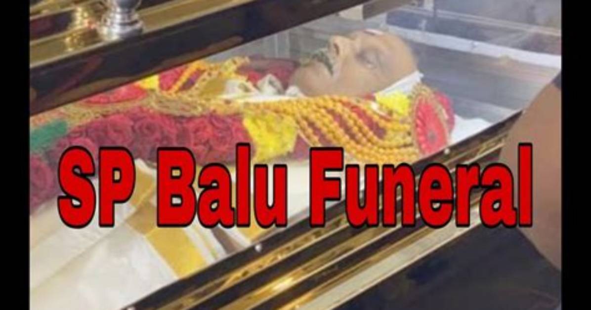 Why Sp Balu Died?