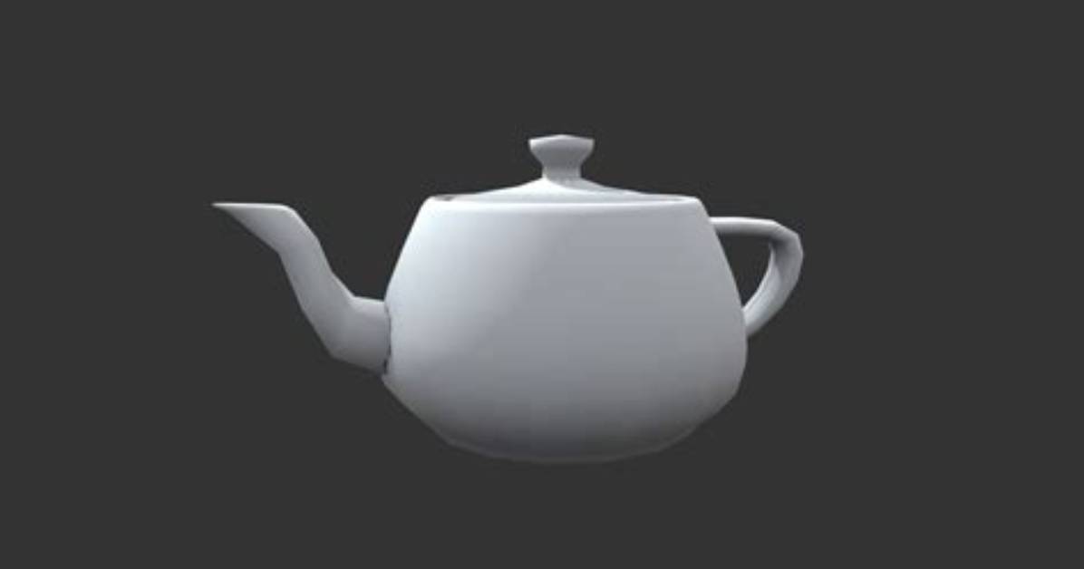 Why Teapot in 3Ds Max?