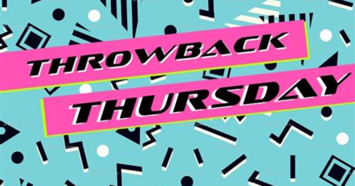 Why Thursday Is Throwback?