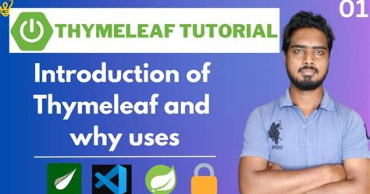 Why Thymeleaf Is Used?