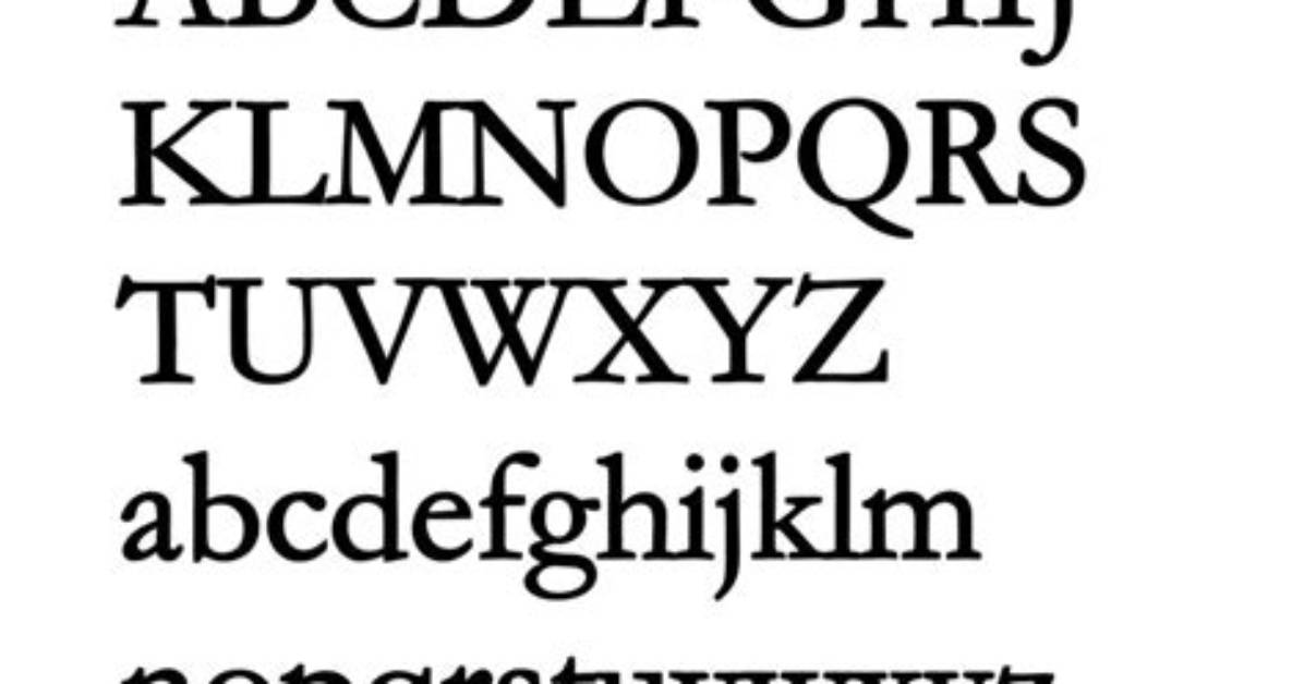 Why Use Garamond Font?