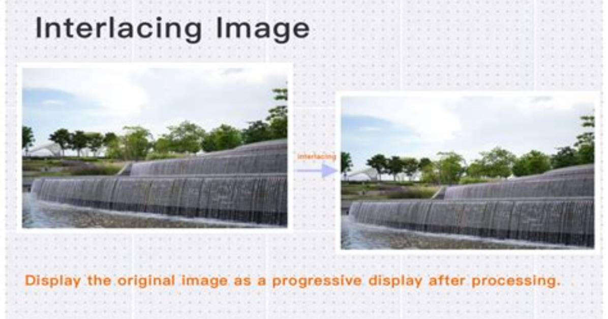 Why Use Interlaced Images?