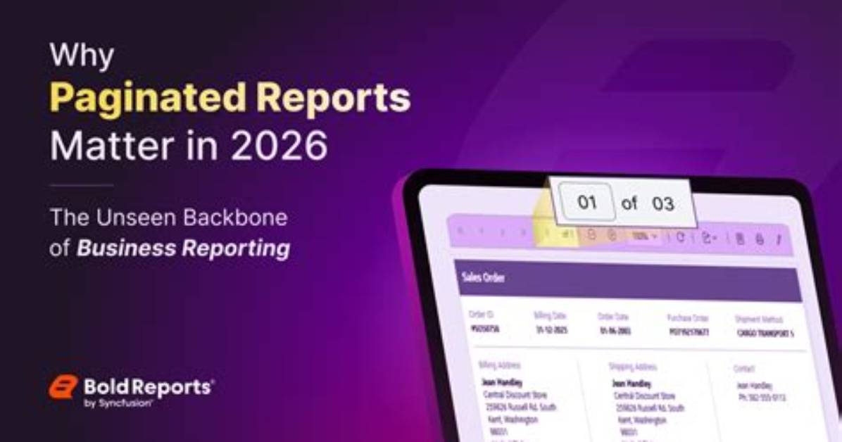 Why Use Paginated Reports?