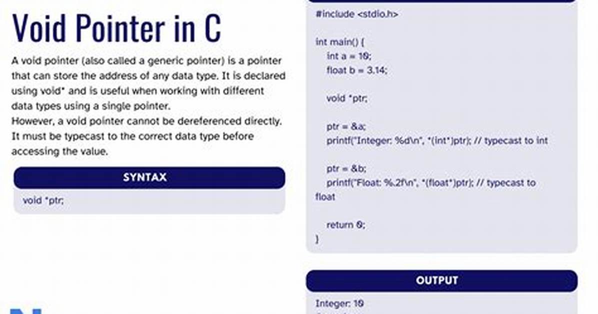 Why Void Pointer Cannot Be Dereferenced?