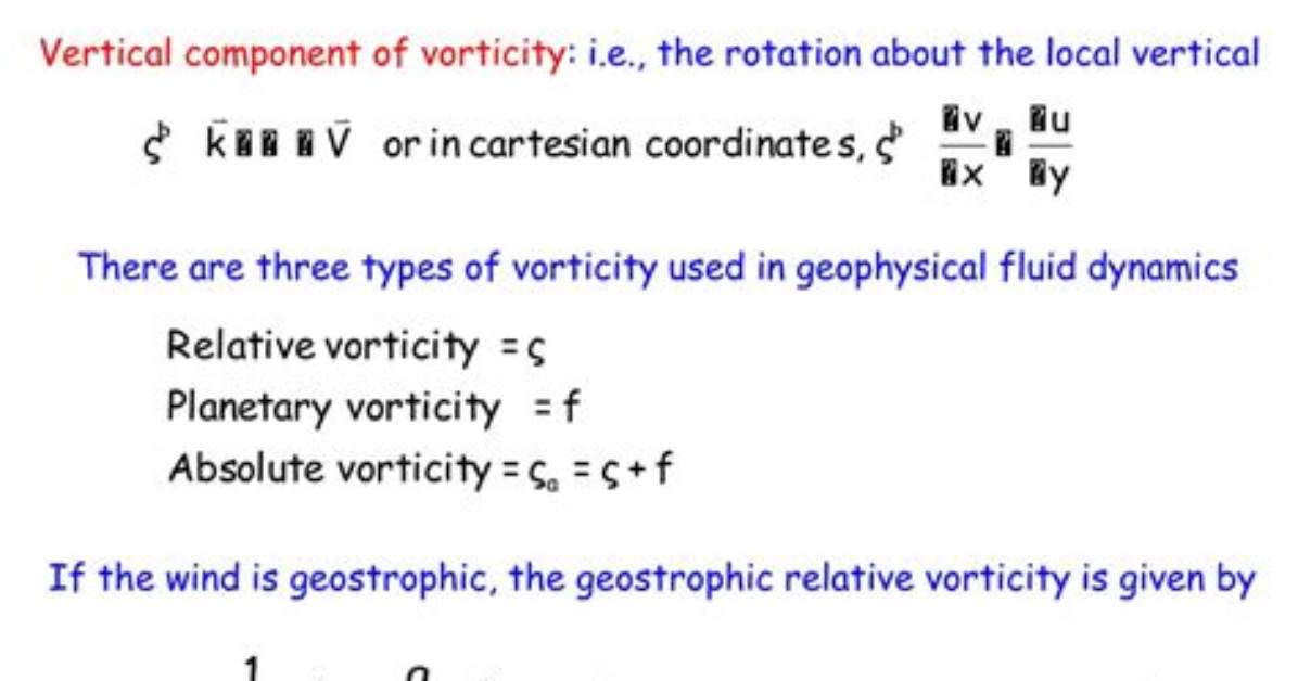 Why Vorticity Is Important?