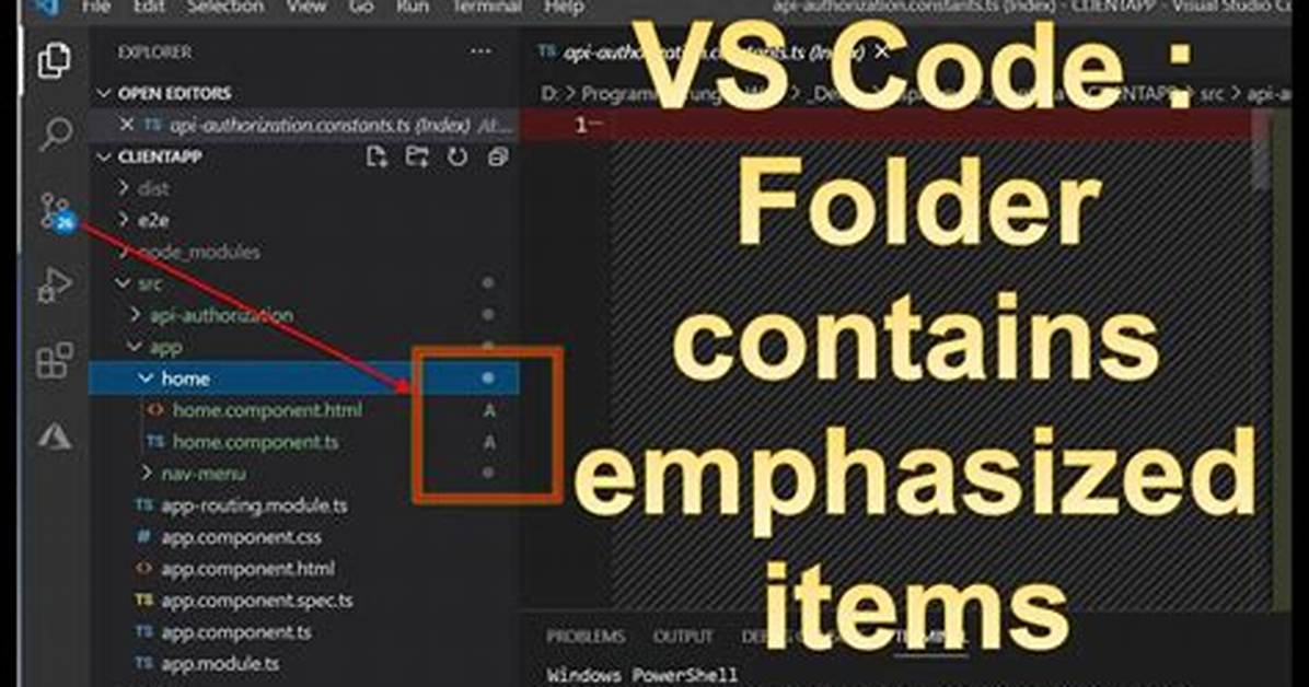 Why vs Code Contains Emphasized Items but No Error?