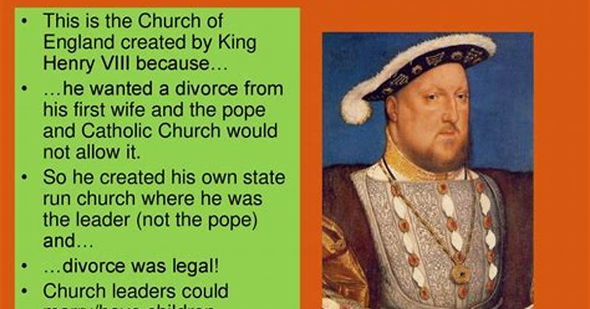Why Was Anglicanism Created?