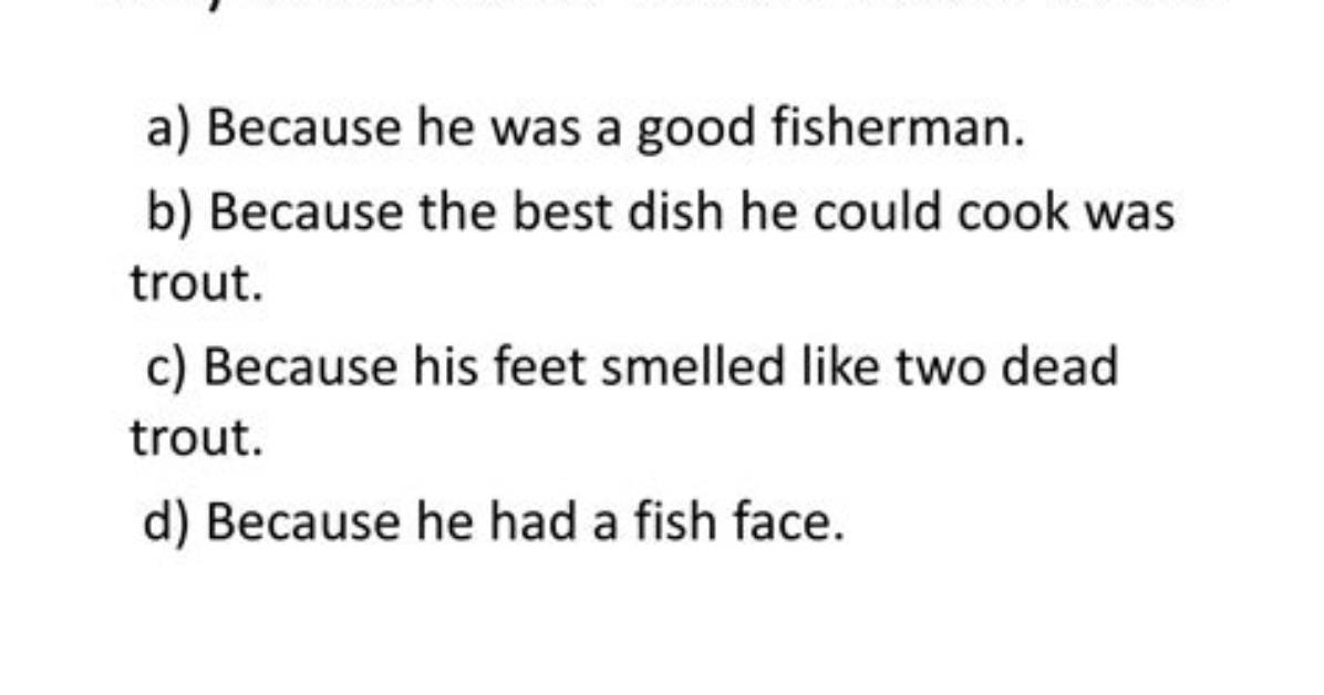 Why Was Charles Walker Called Trout Walker