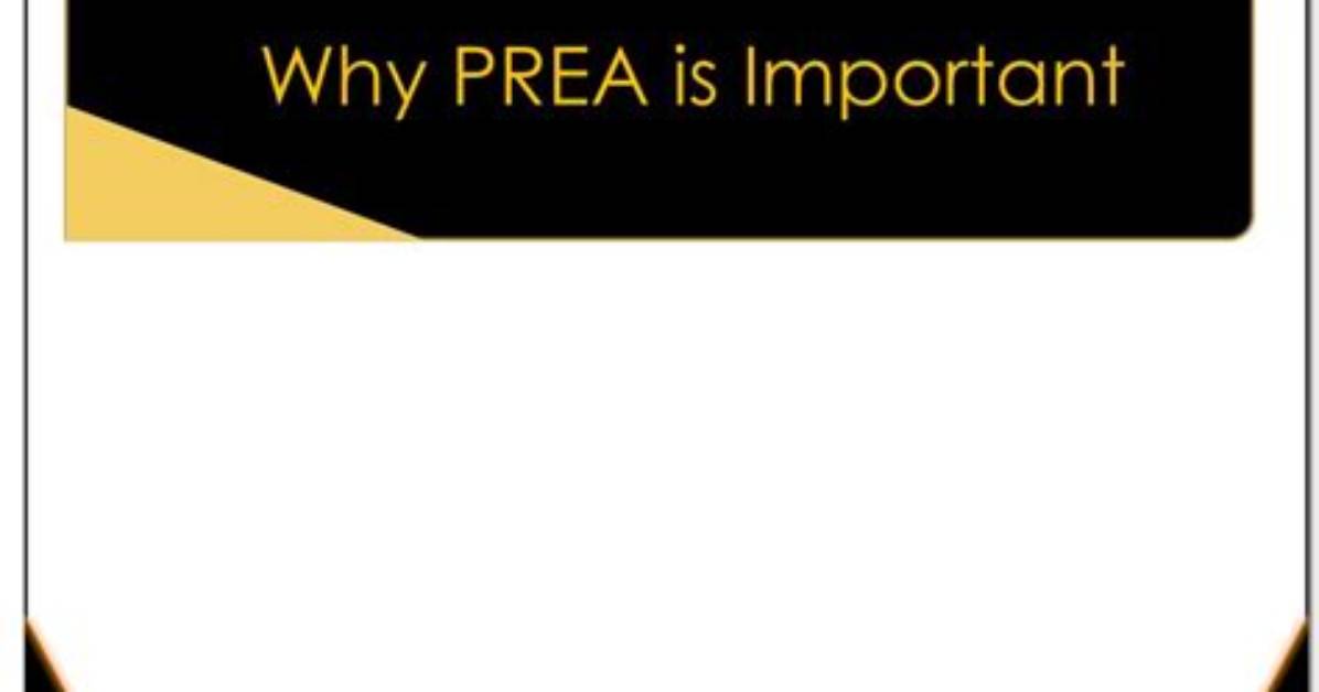 Why Was Prea Created