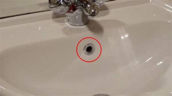 Why Washbasin Has Hole?