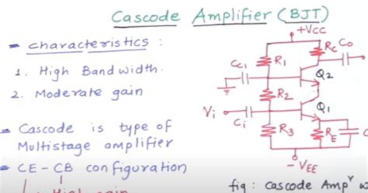 Why We Use Cascode Amplifier?