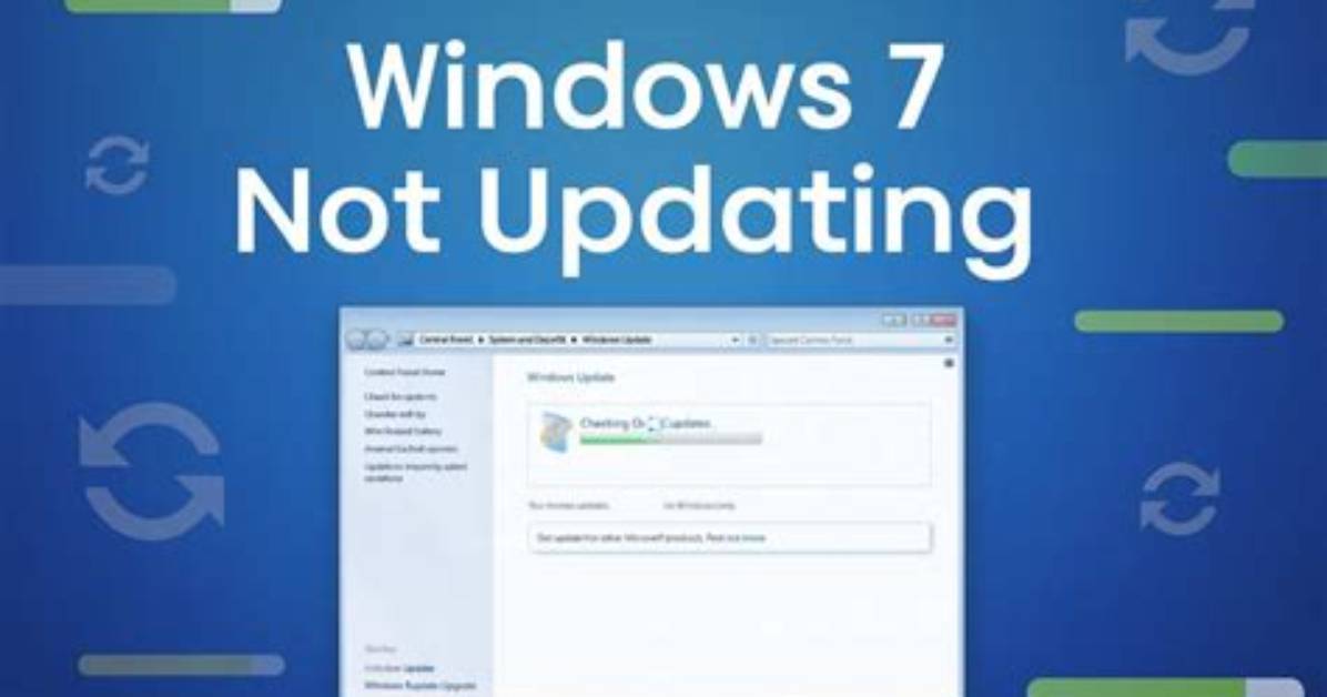 Why Will My Windows 7 Not Update?
