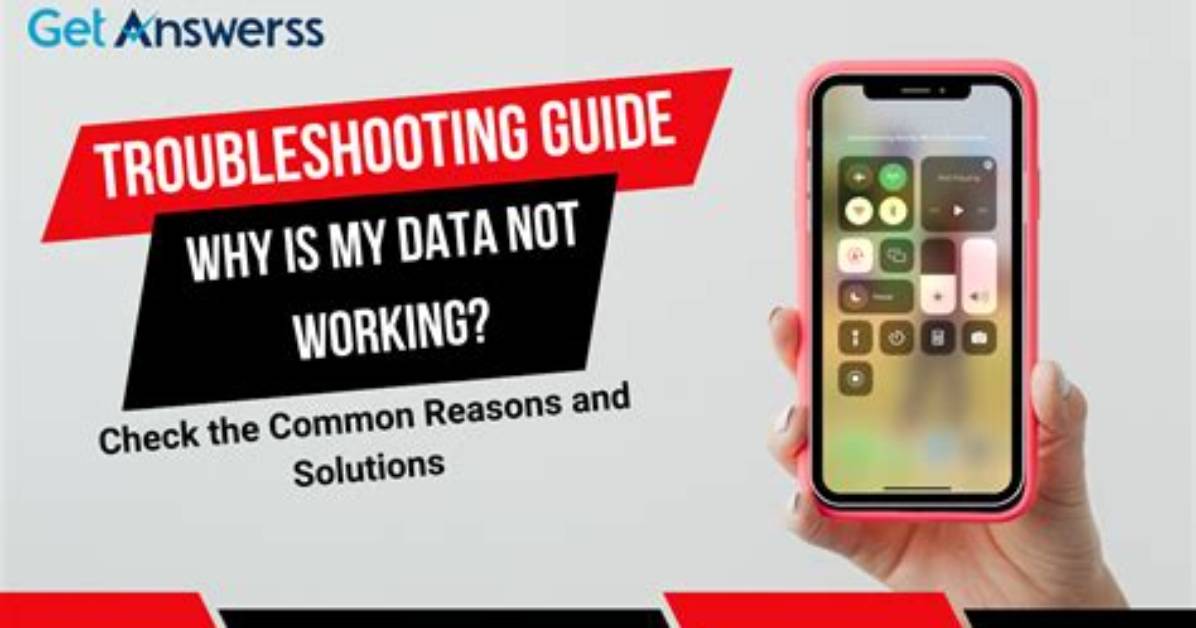 Why Won't My Data Work