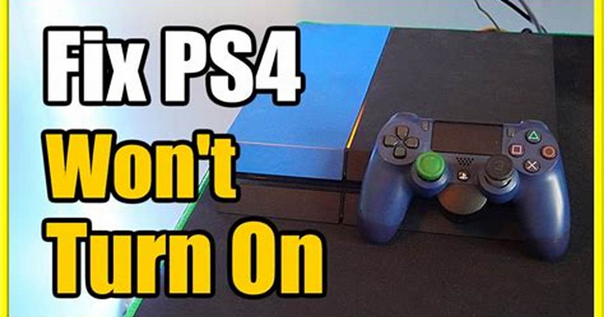 Why Won T My Ps4 Update?