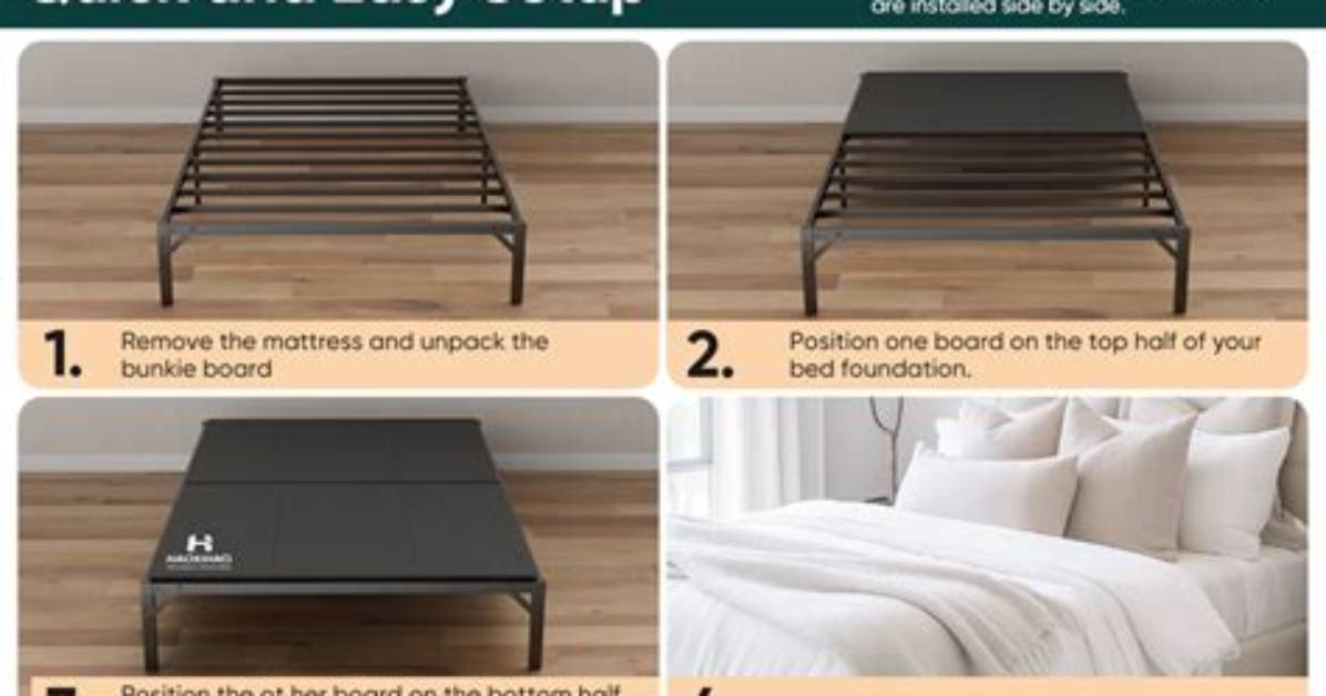 Will a Bunkie Board Help?